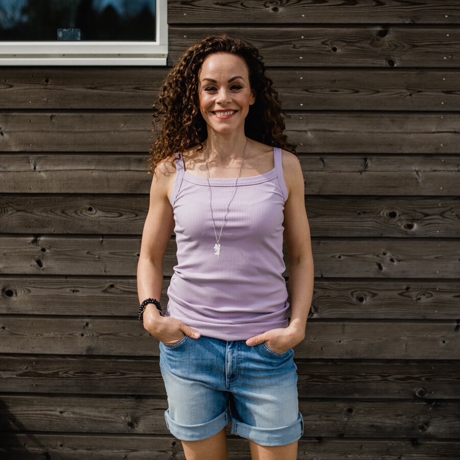 Clean singlet - lavender