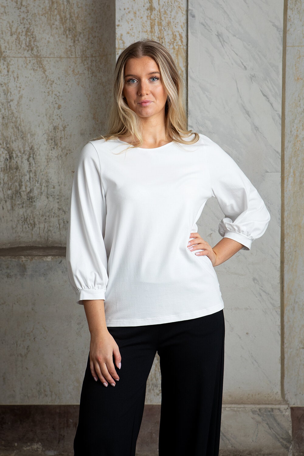 Willow blouse - white