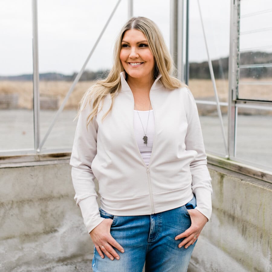 Wish jacket - ivory white