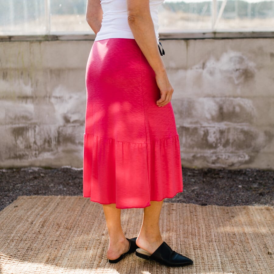 Mariette skirt - poppy red