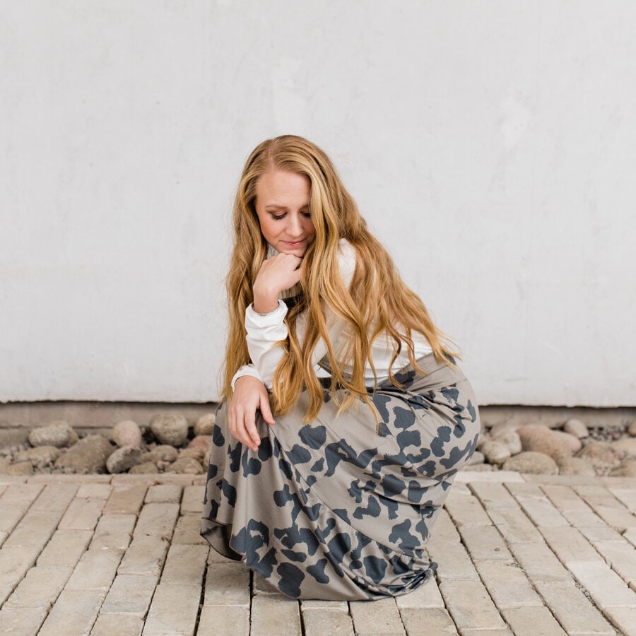 Bella skirt - big duma mid beige