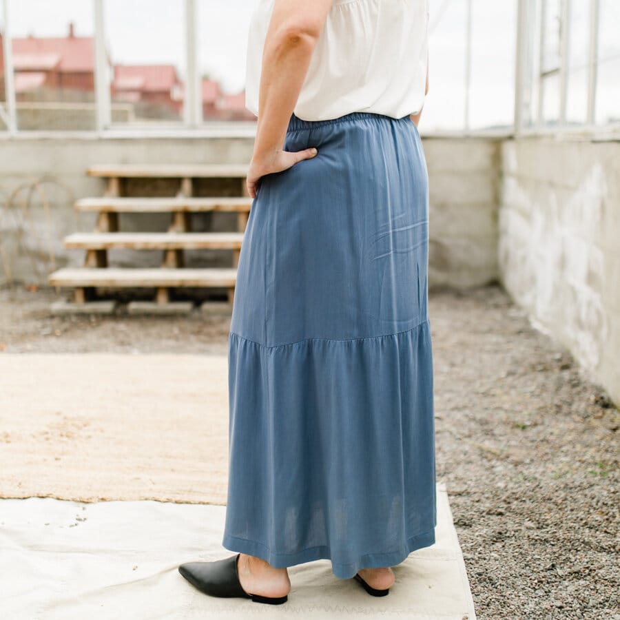 Star skirt - sea