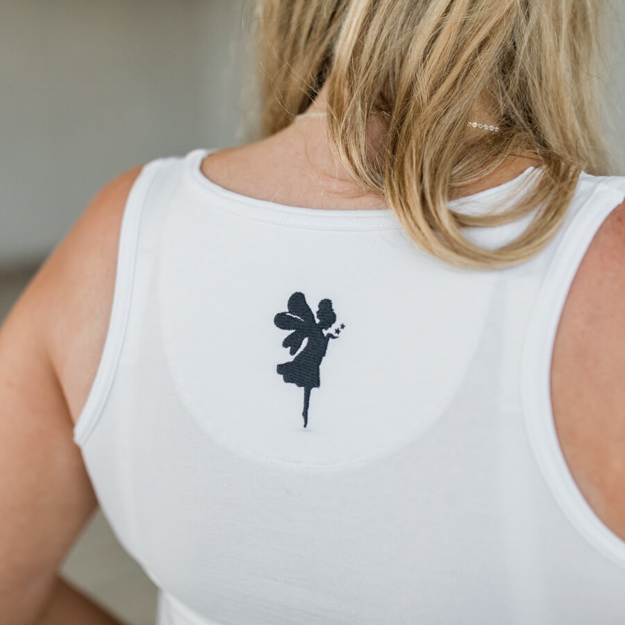 Just a singlet - white 