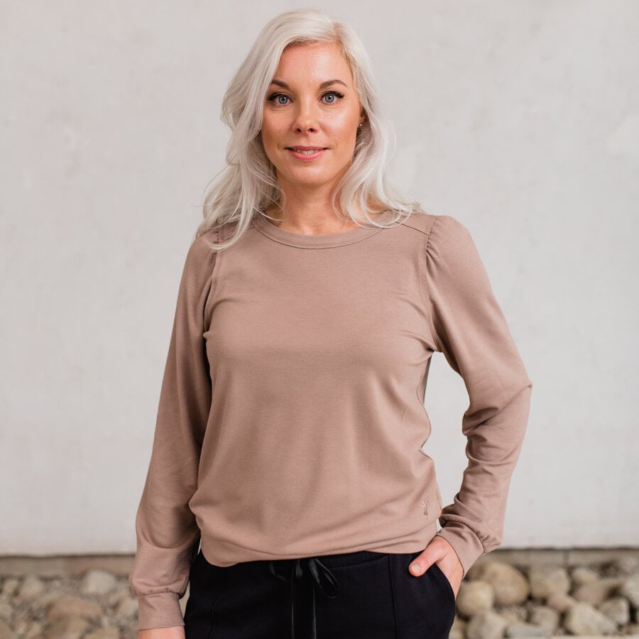 Reach sweater - sand stone