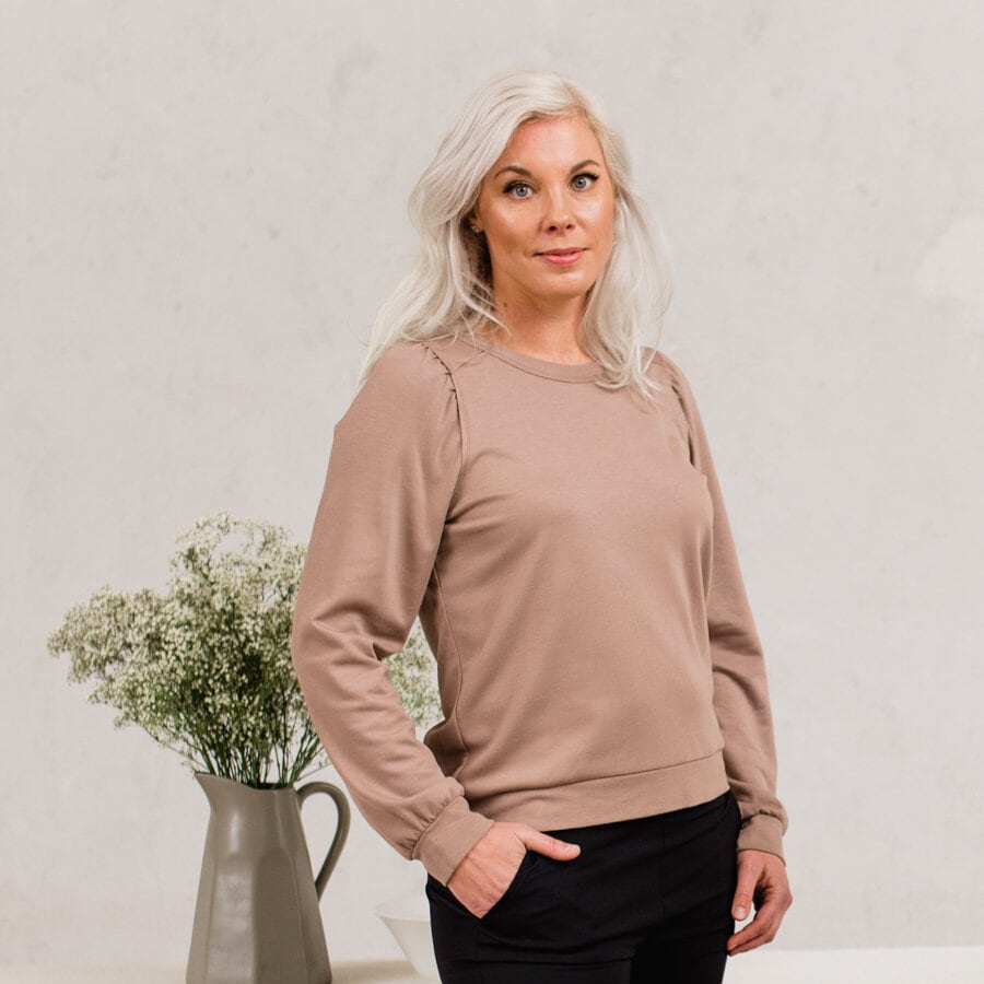 Reach sweater - sand stone