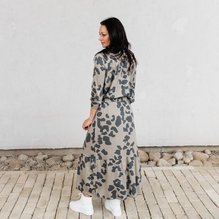 Corinne dress - big duma mid beige
