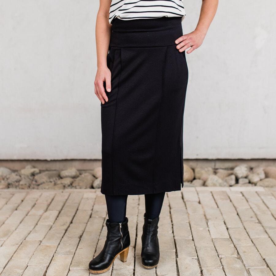 Infinity skirt - black