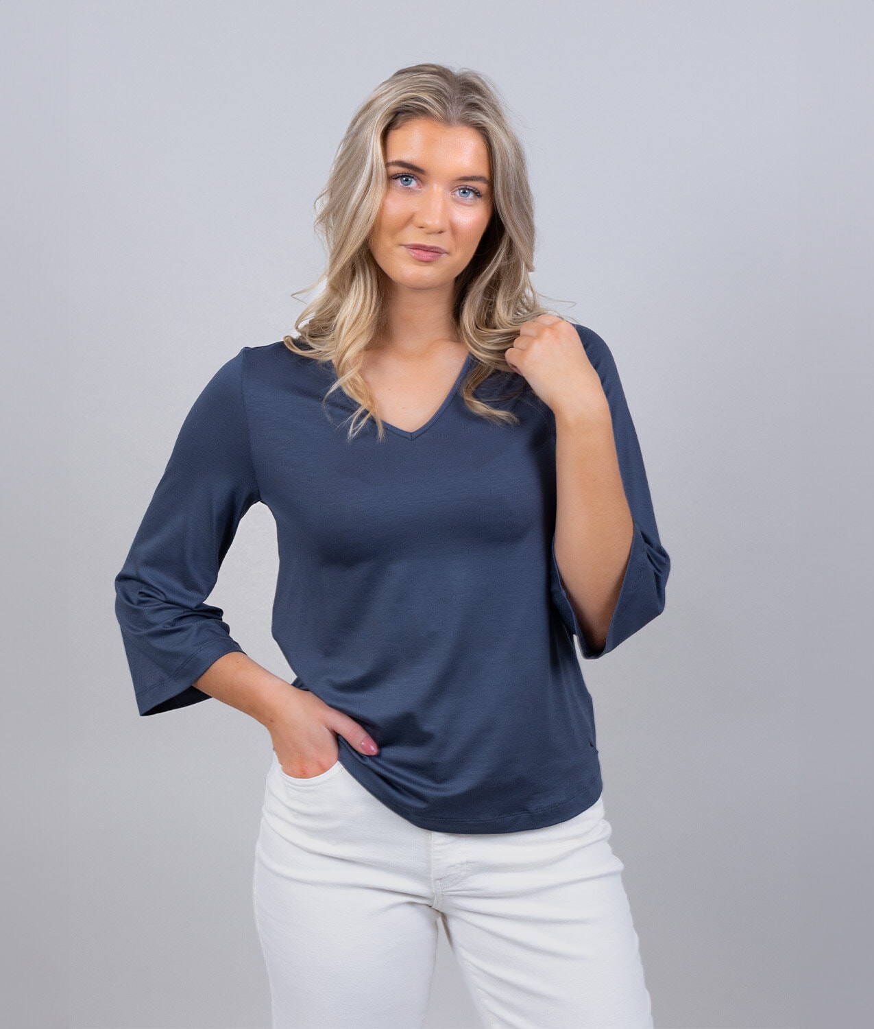Aileen blouse - night blue