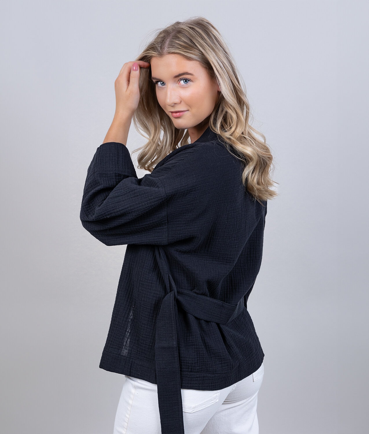 Larissa kimono - black