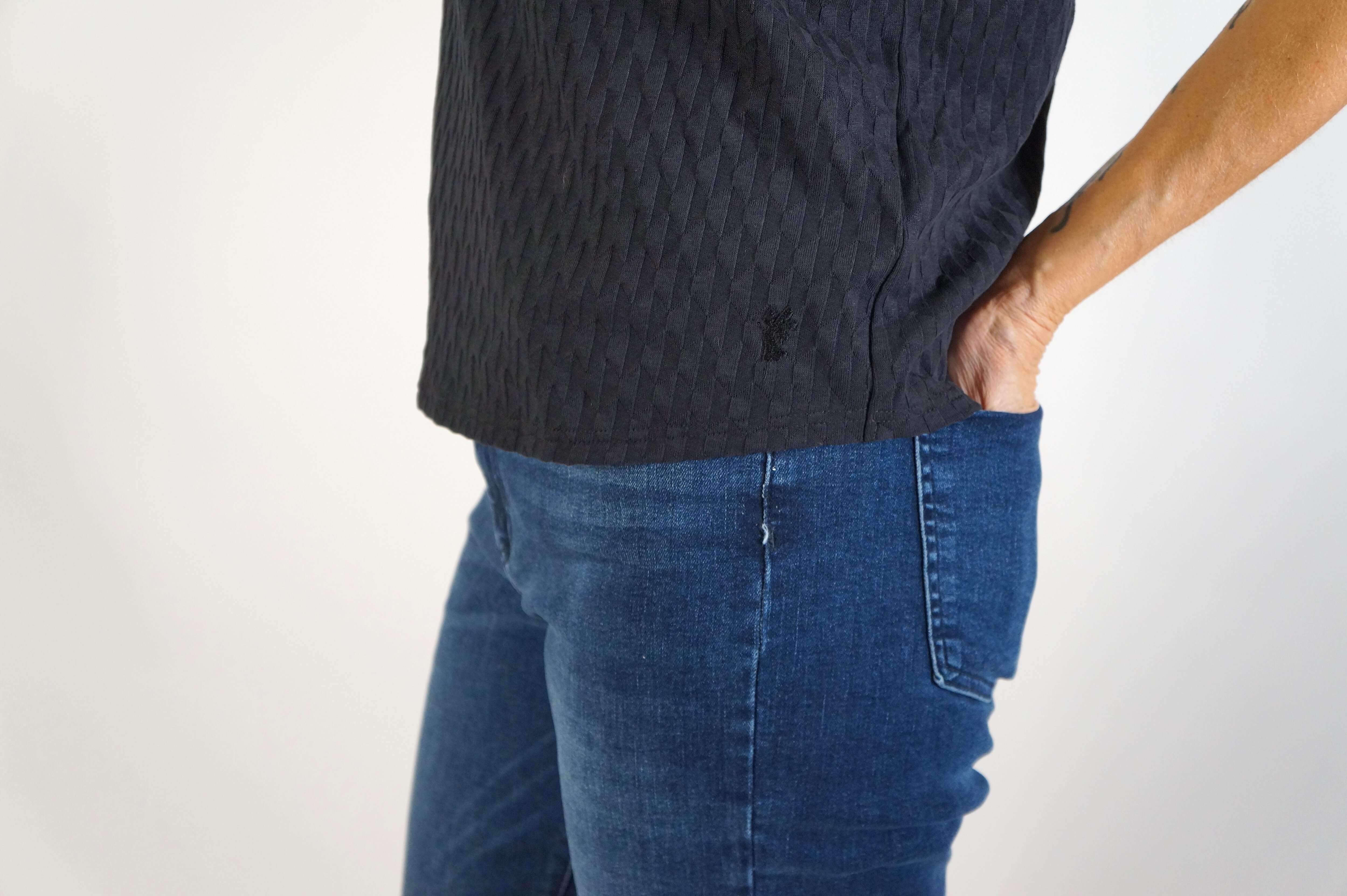 Evelina top - black