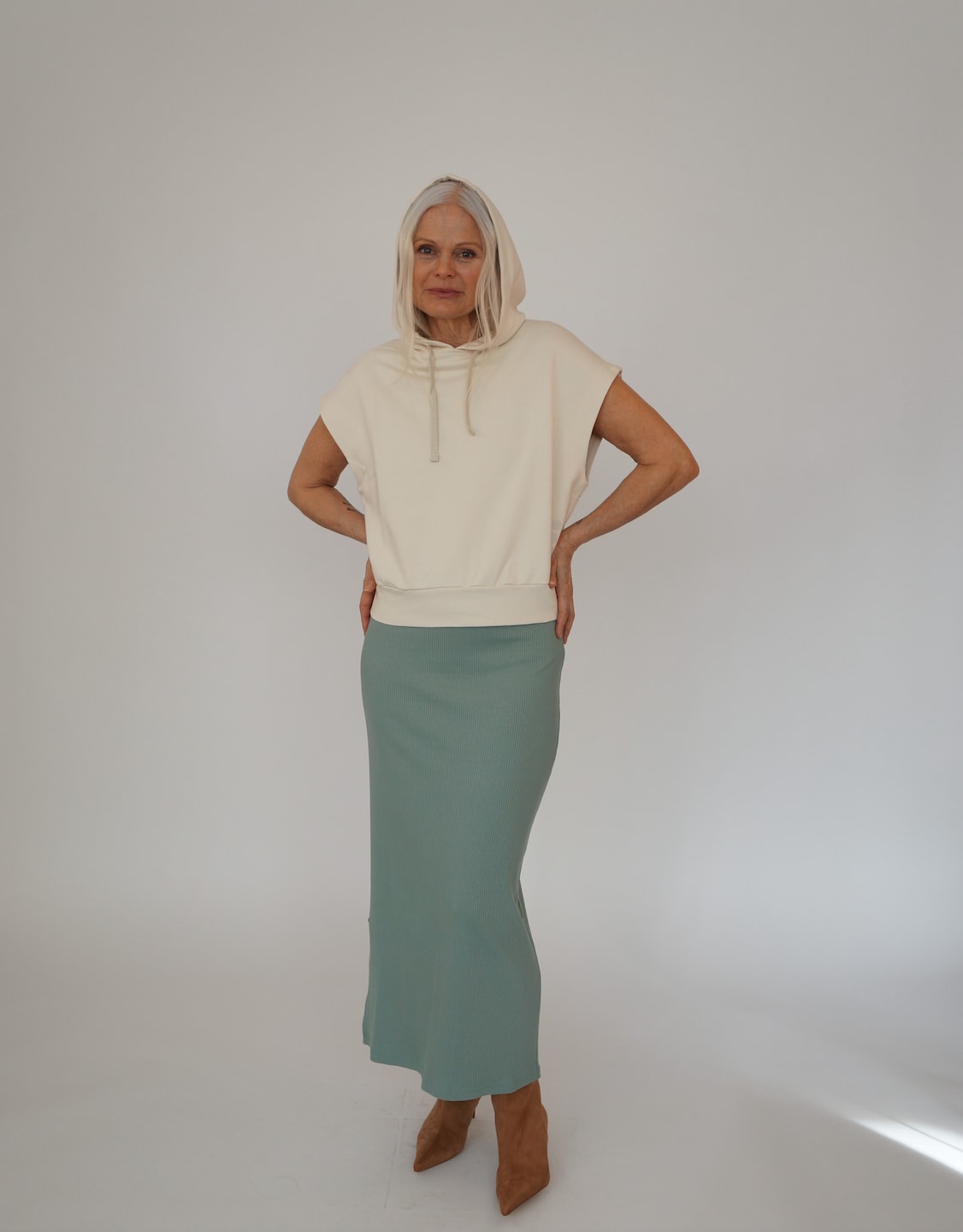 Melvina skirt - green sage