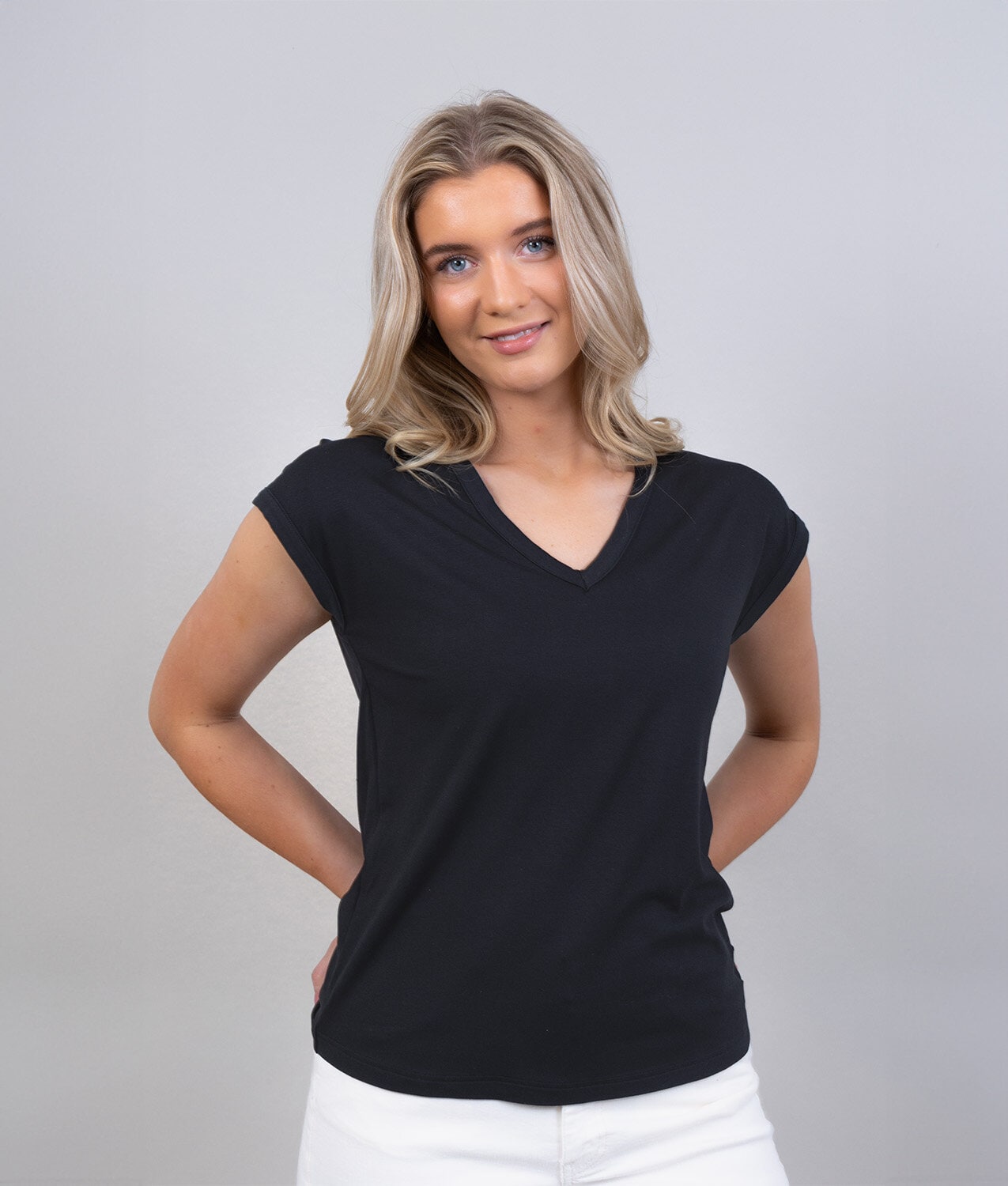 Anna top - black