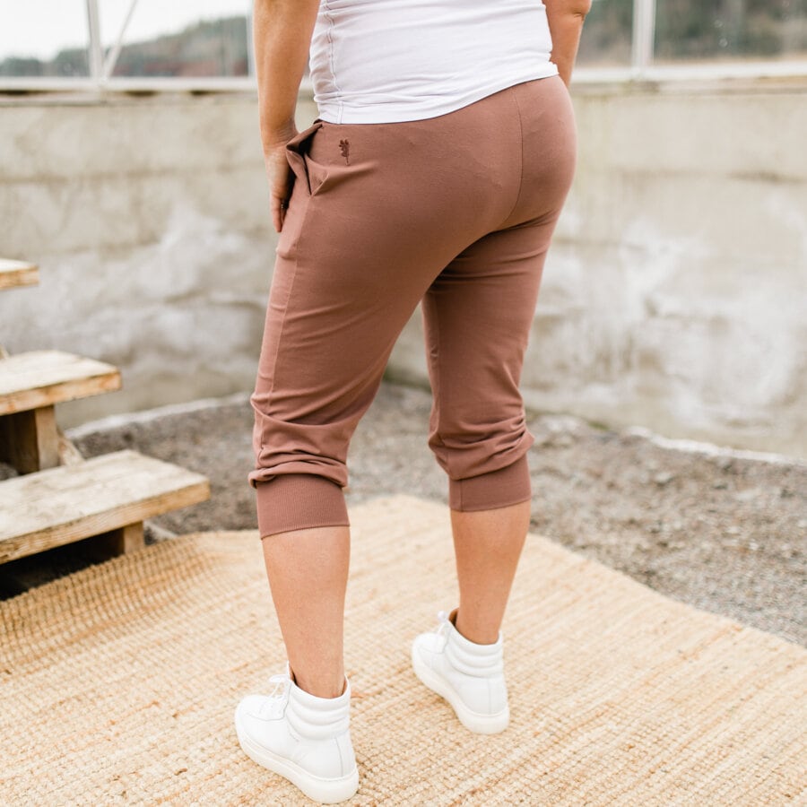Holiday pants - pine brown