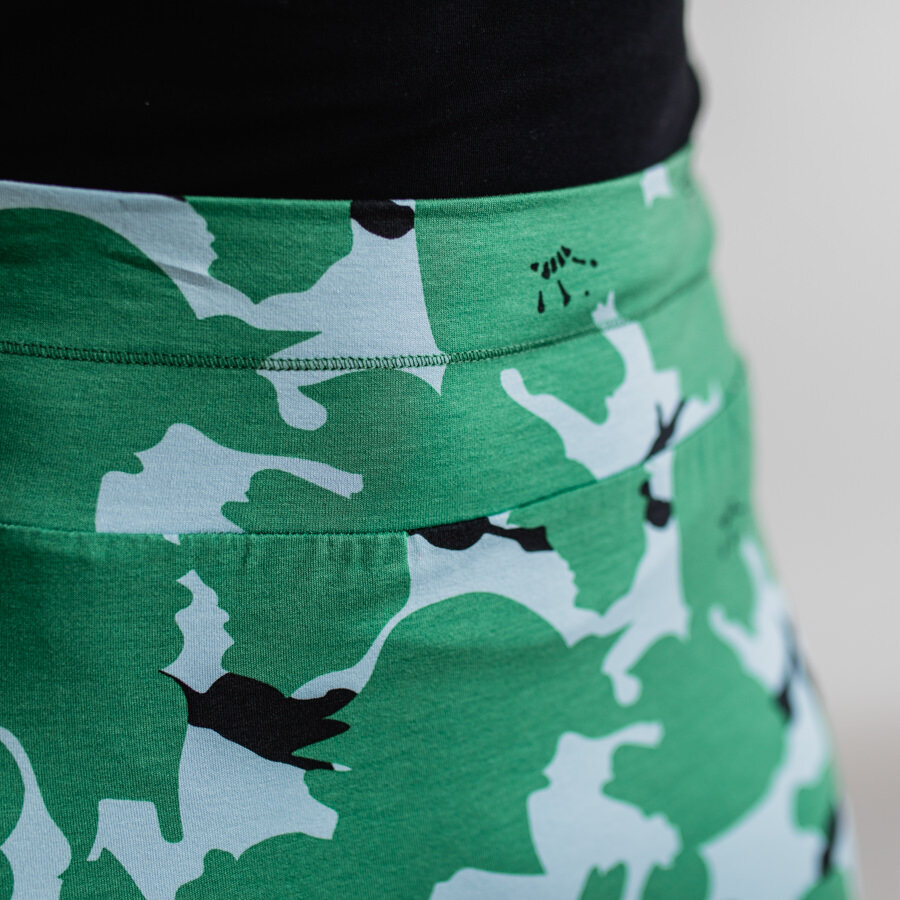 Focus skirt - rio stone blue