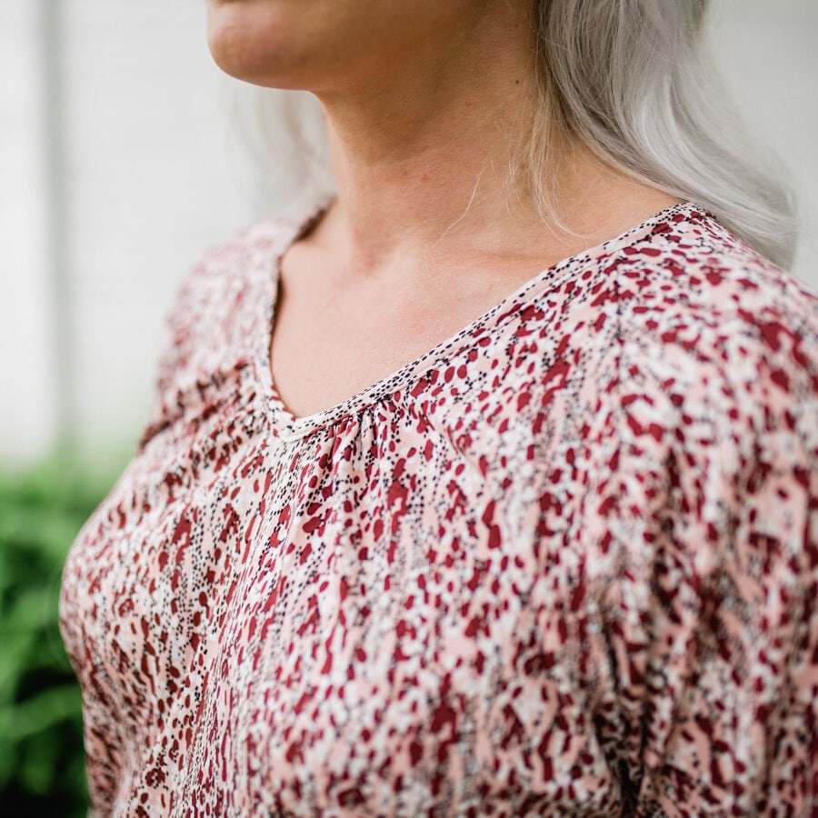 Rich blouse - crush keen pink