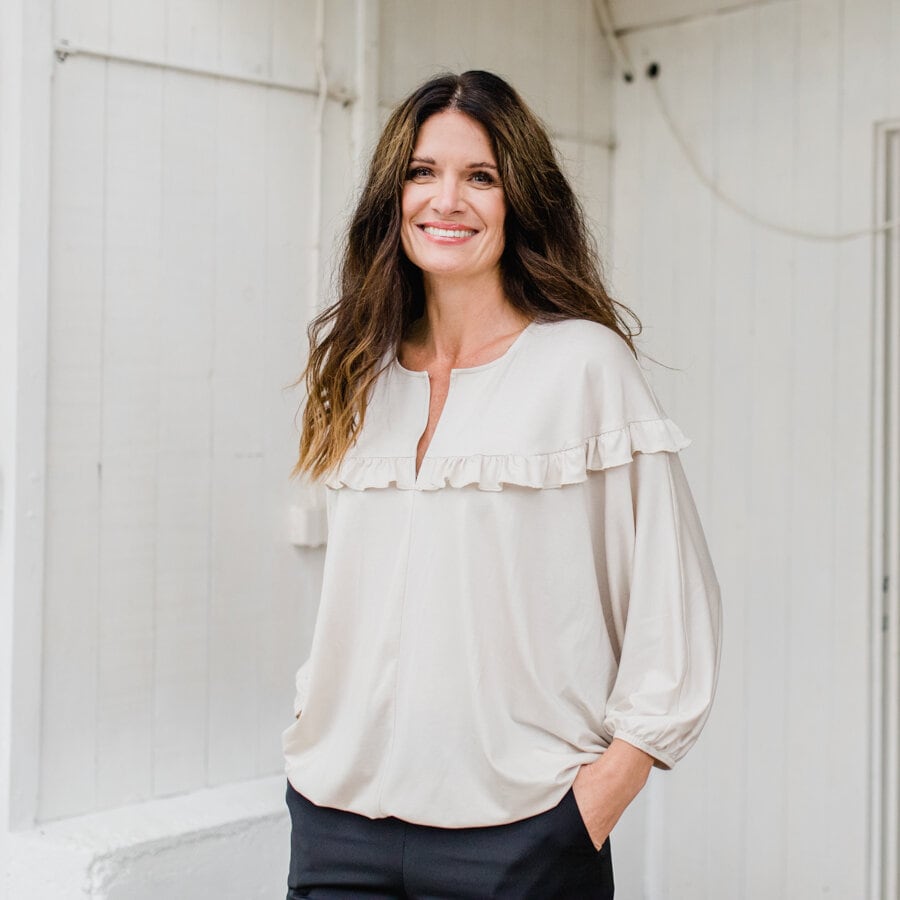 Florence blouse - light champagne