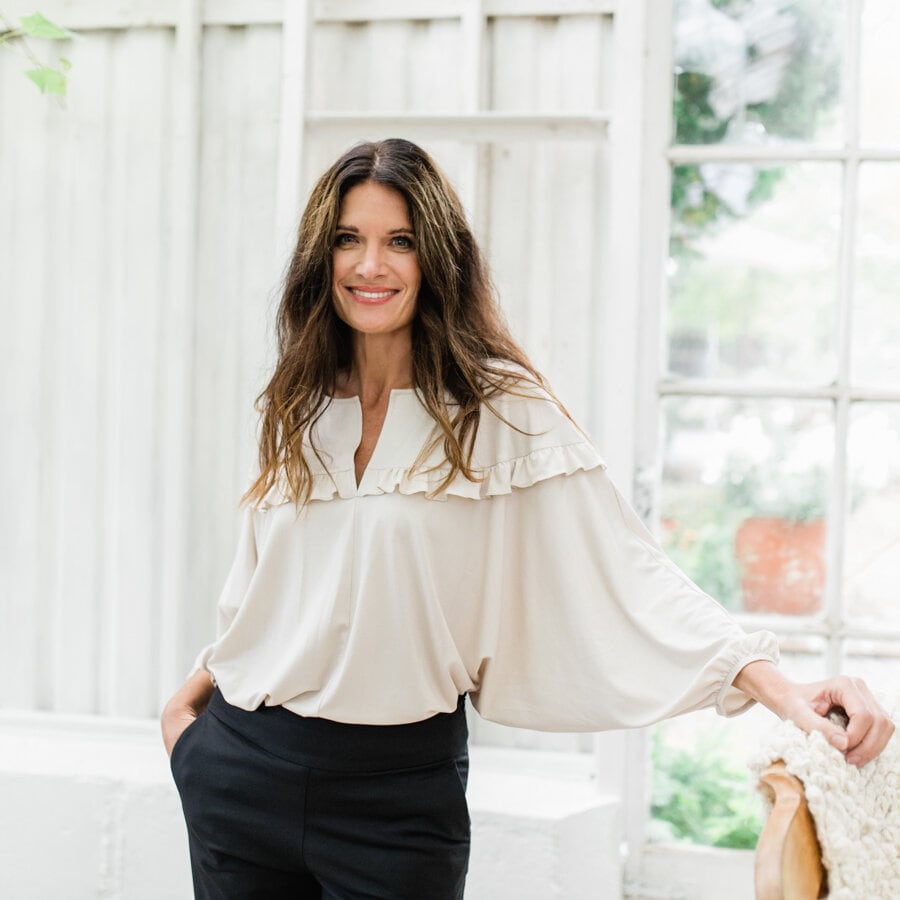 Florence blouse - light champagne