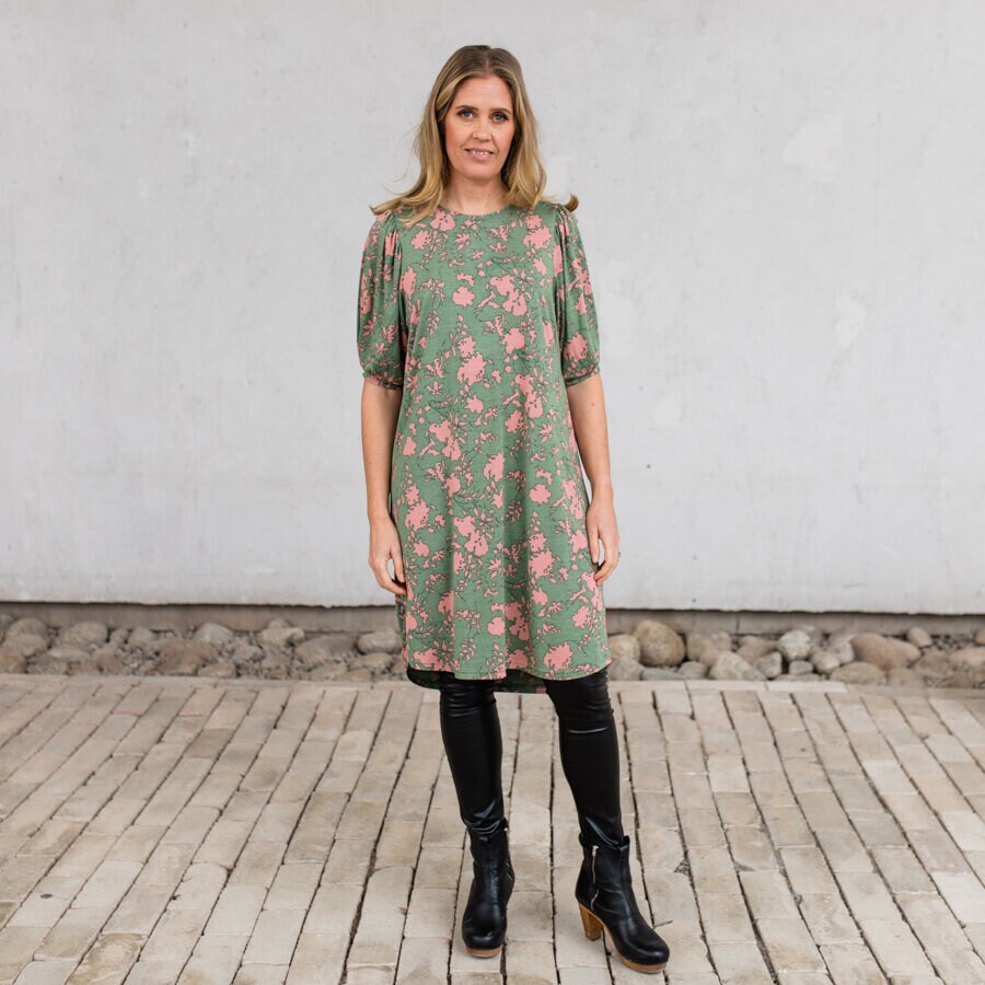 Aimable dress - tessie frosty green