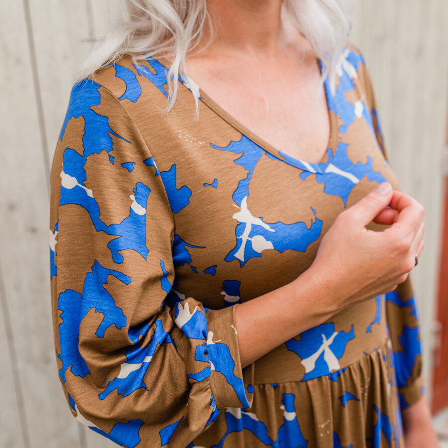 Esteem dress - rio nautical