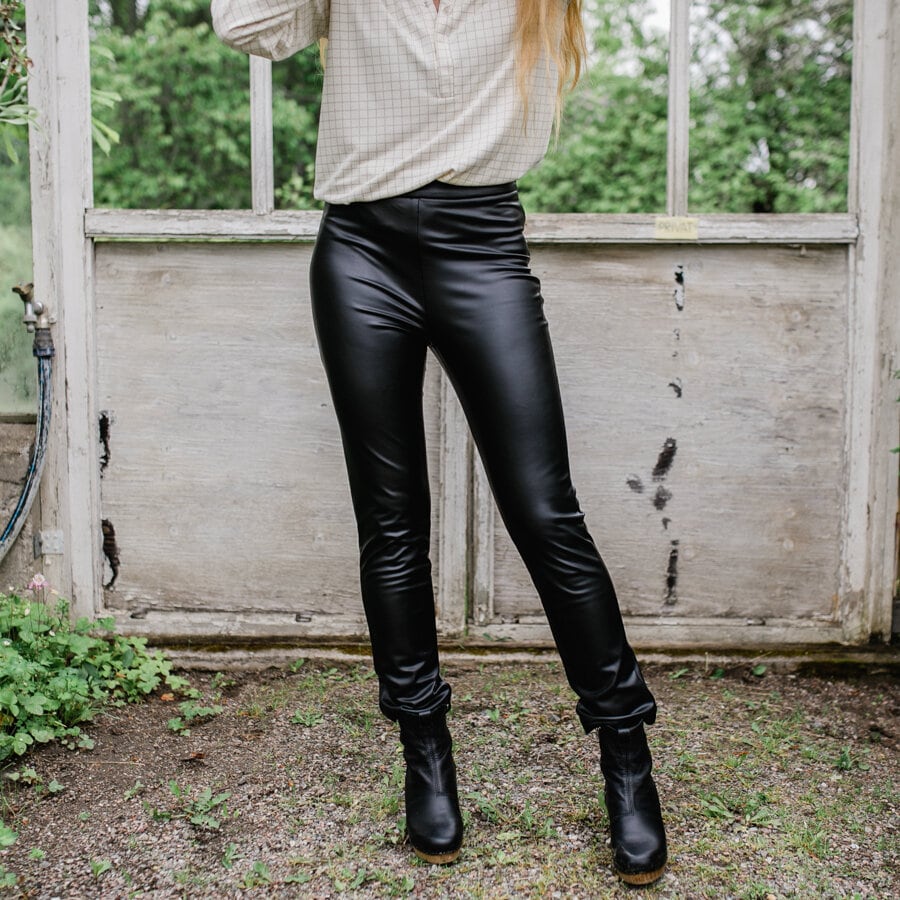 Flame pants - black