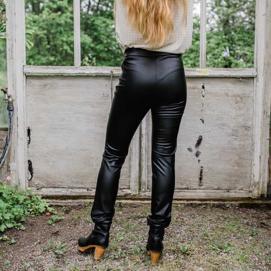 Flame pants - black