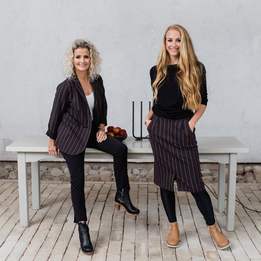 Avery skirt - pitch dusk grey