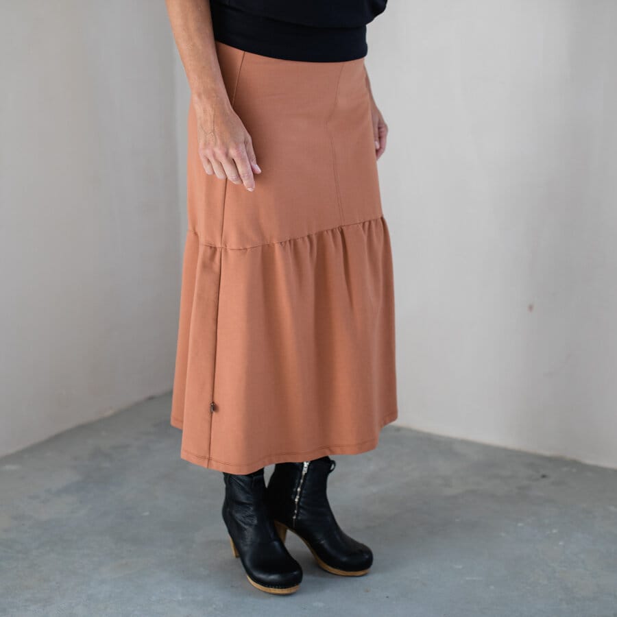Term skirt - chill brown