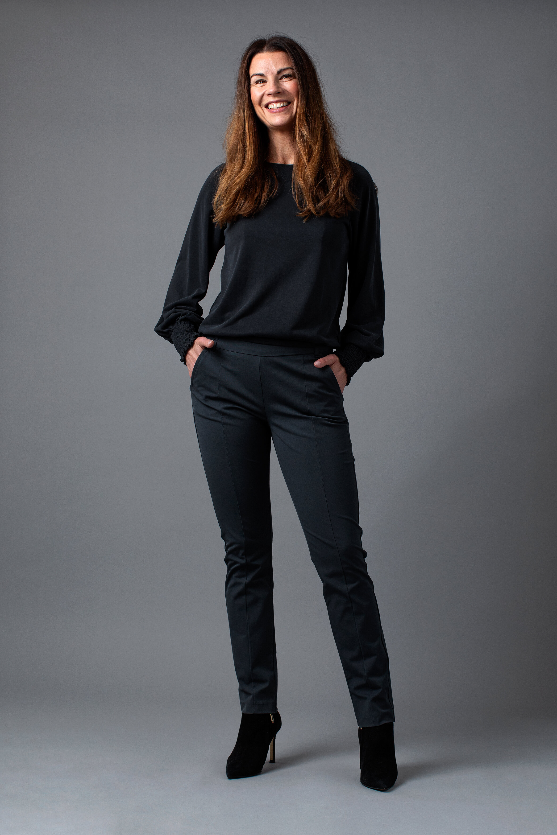 Port pants - dark grey