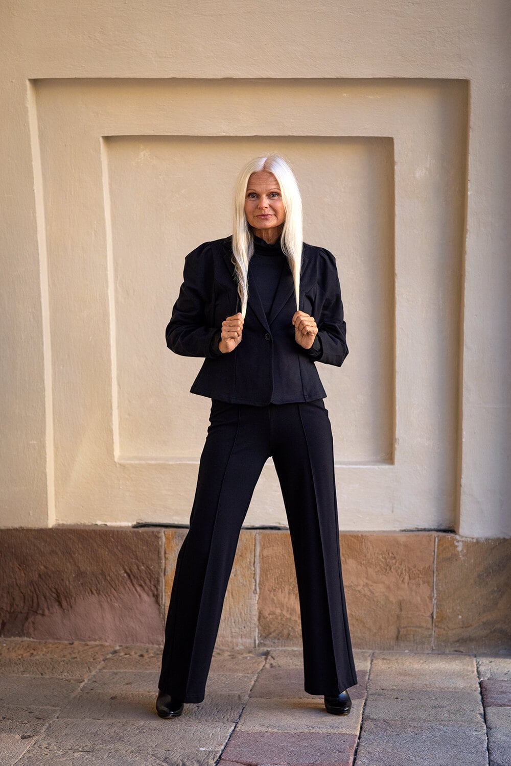 Intro blazer - black