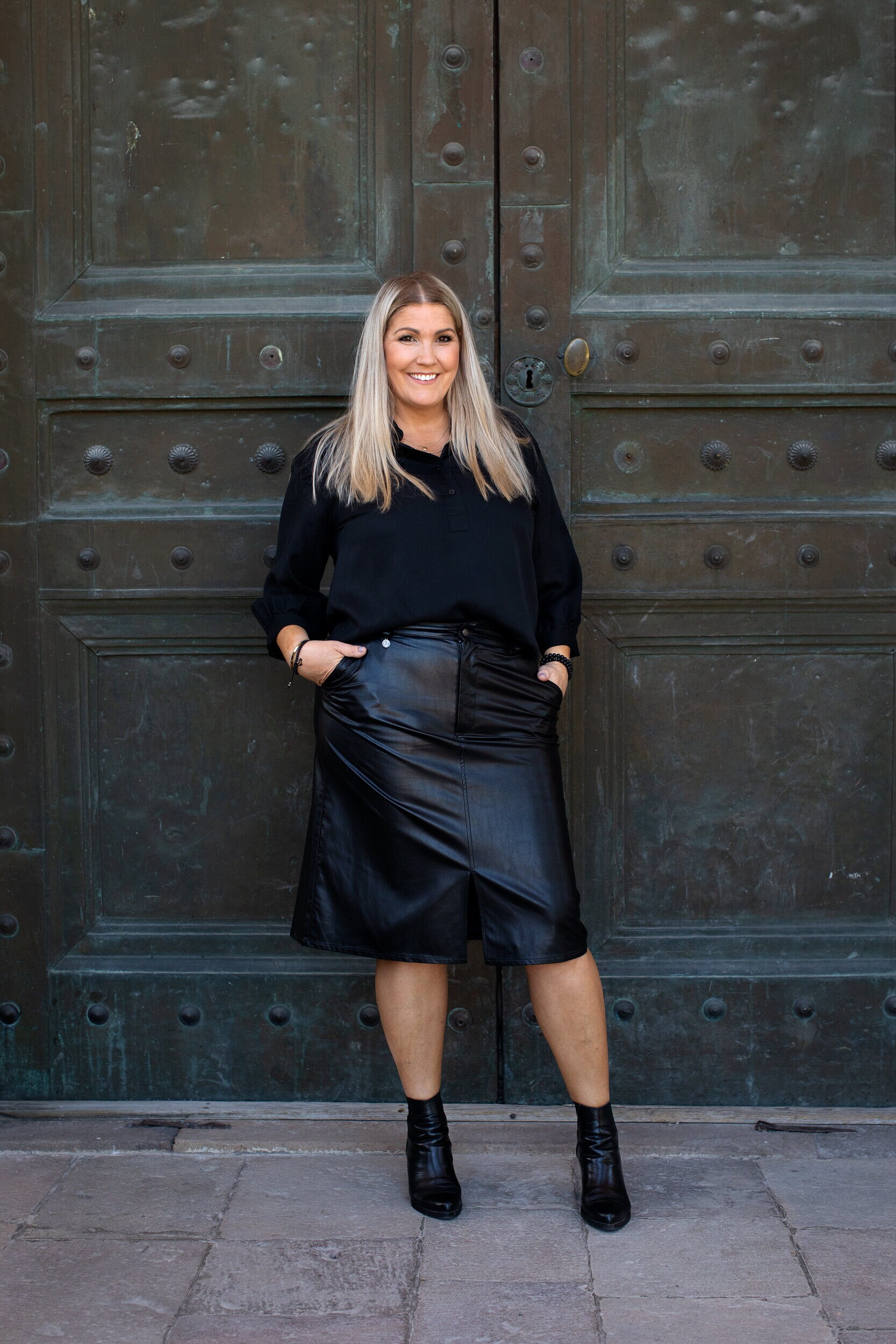 Aurora blouse - black