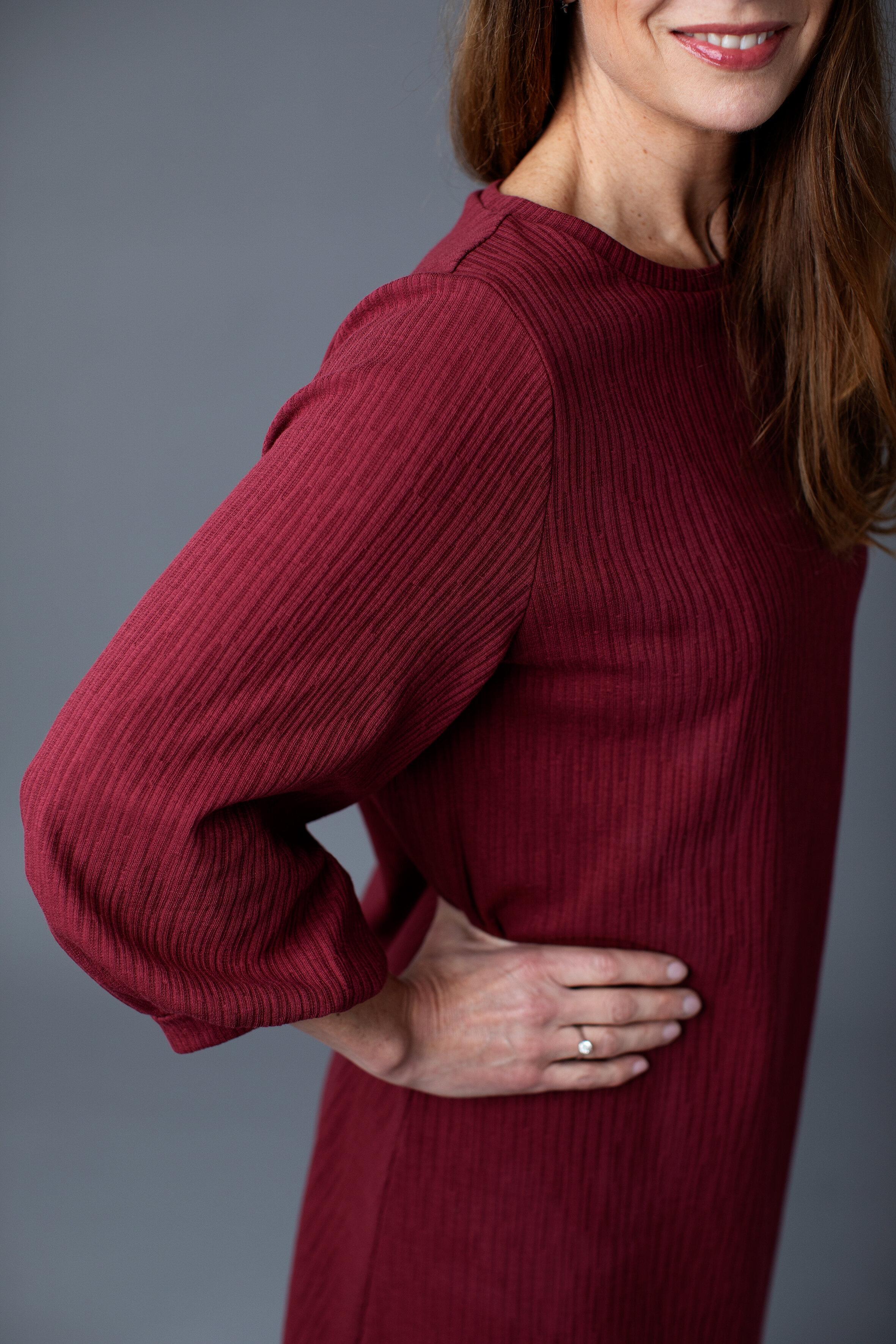 Marlene dress - raspberry truffle