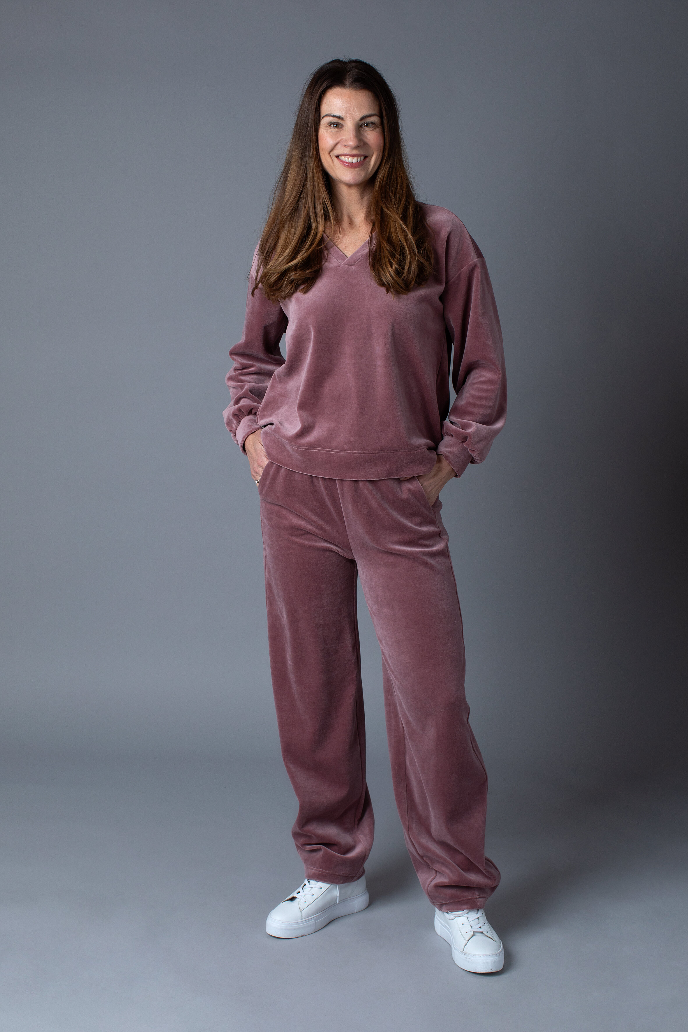 Addison sweater - pink taupe