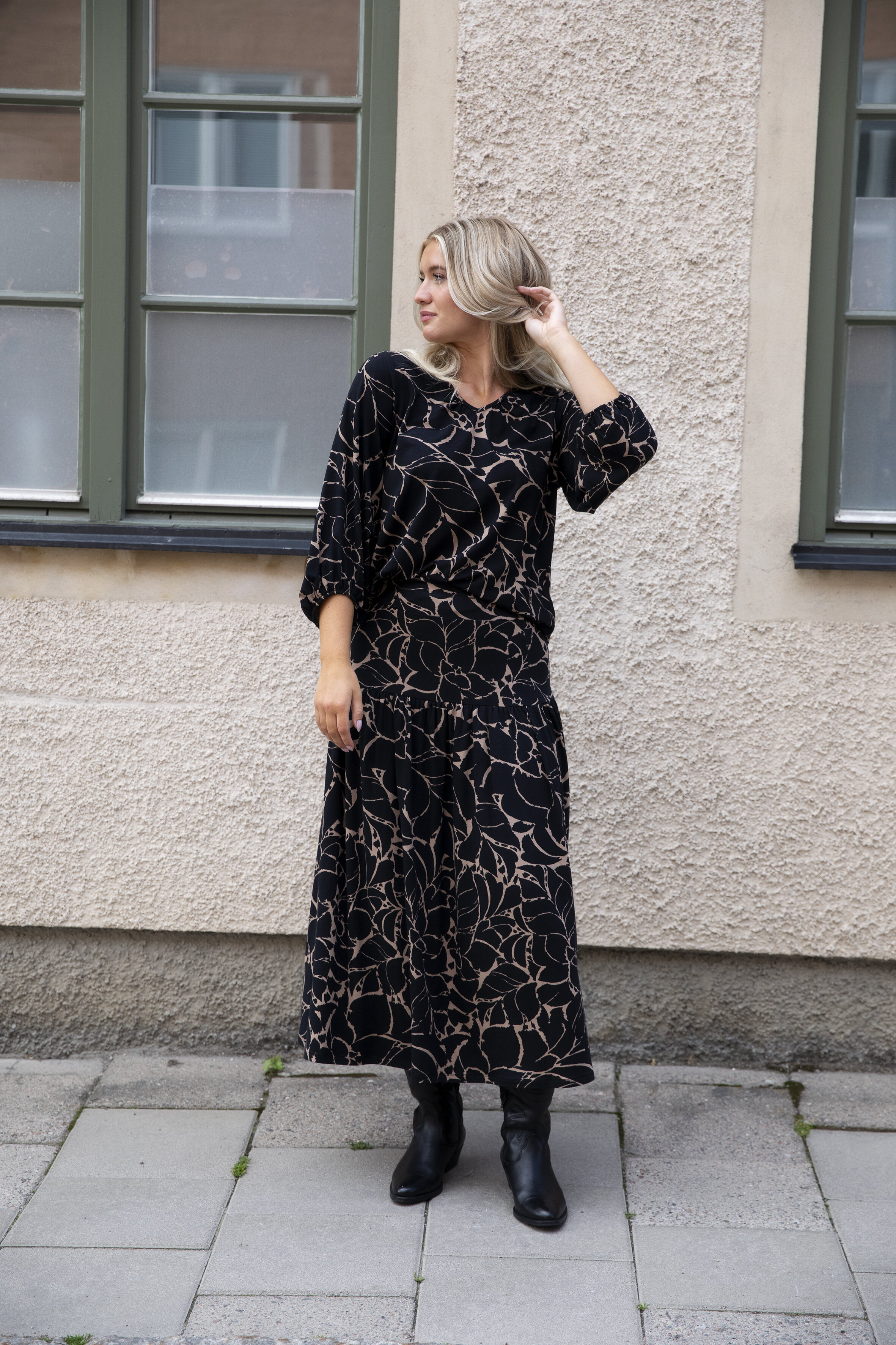 Penelope skirt - laguna ginger