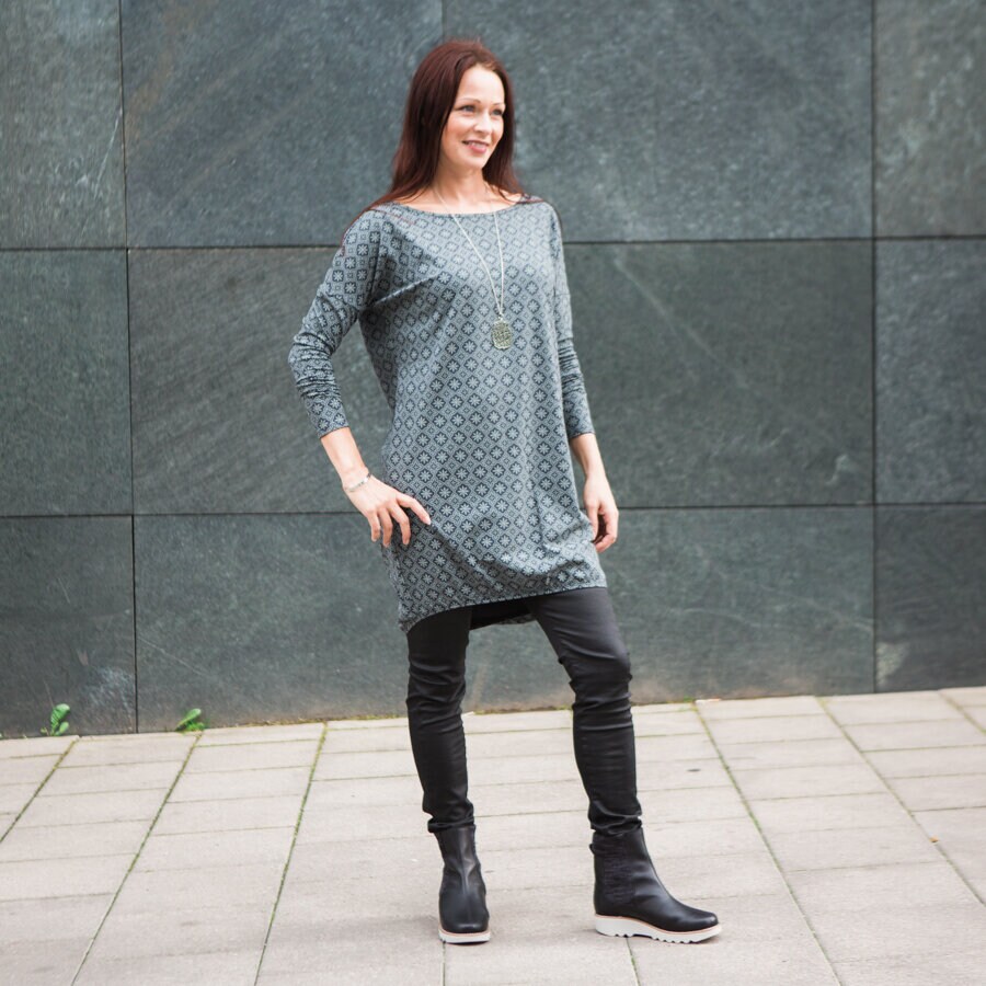 Enter dress - marakesh dark grey