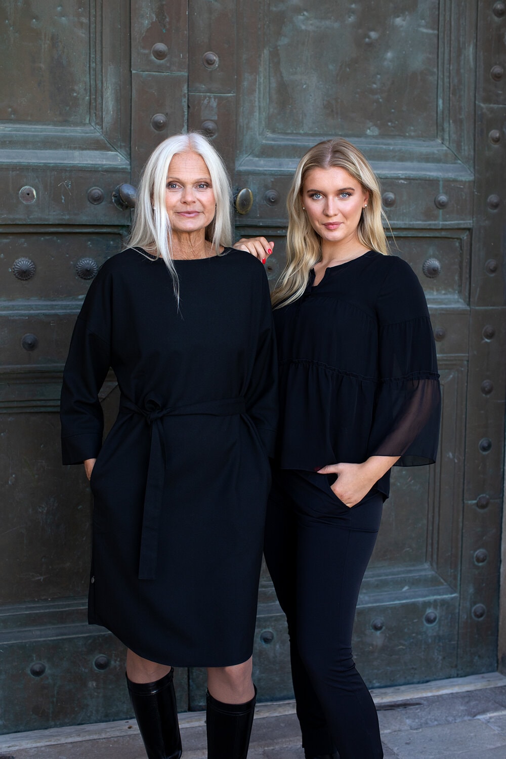 Prediction blouse - sheer black