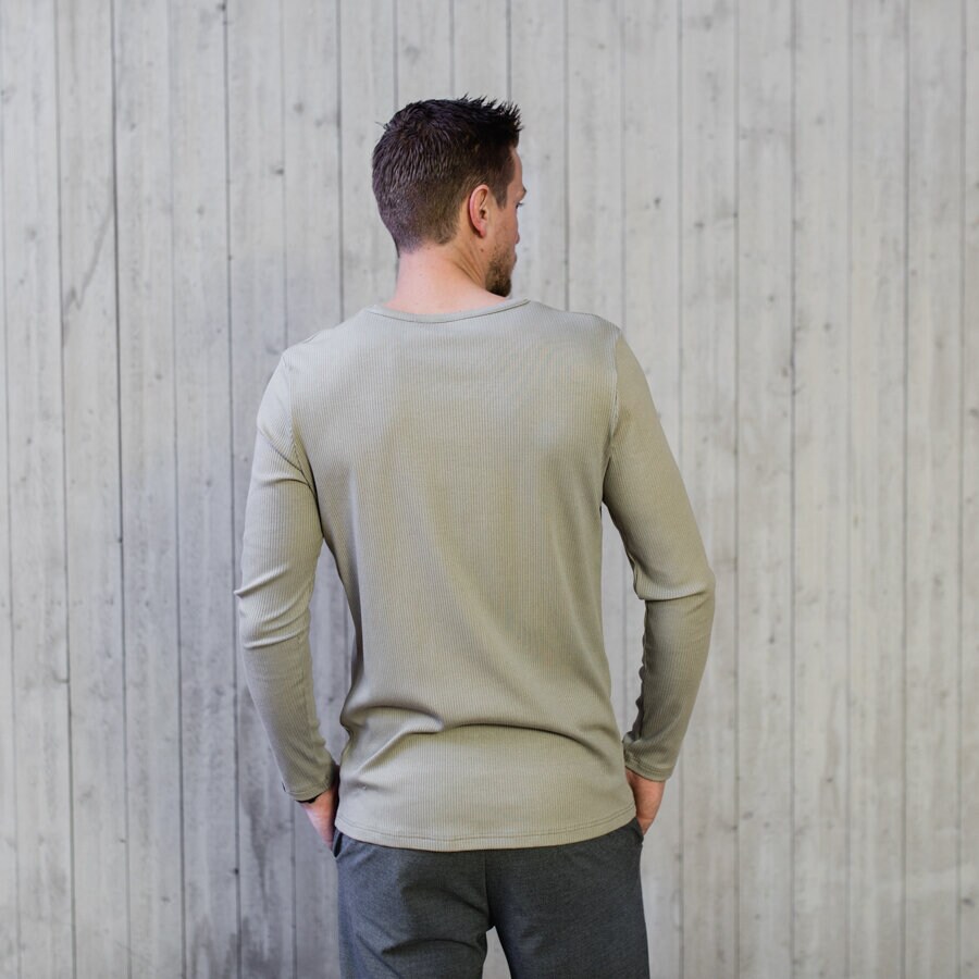 Regular ls tee - spring mud