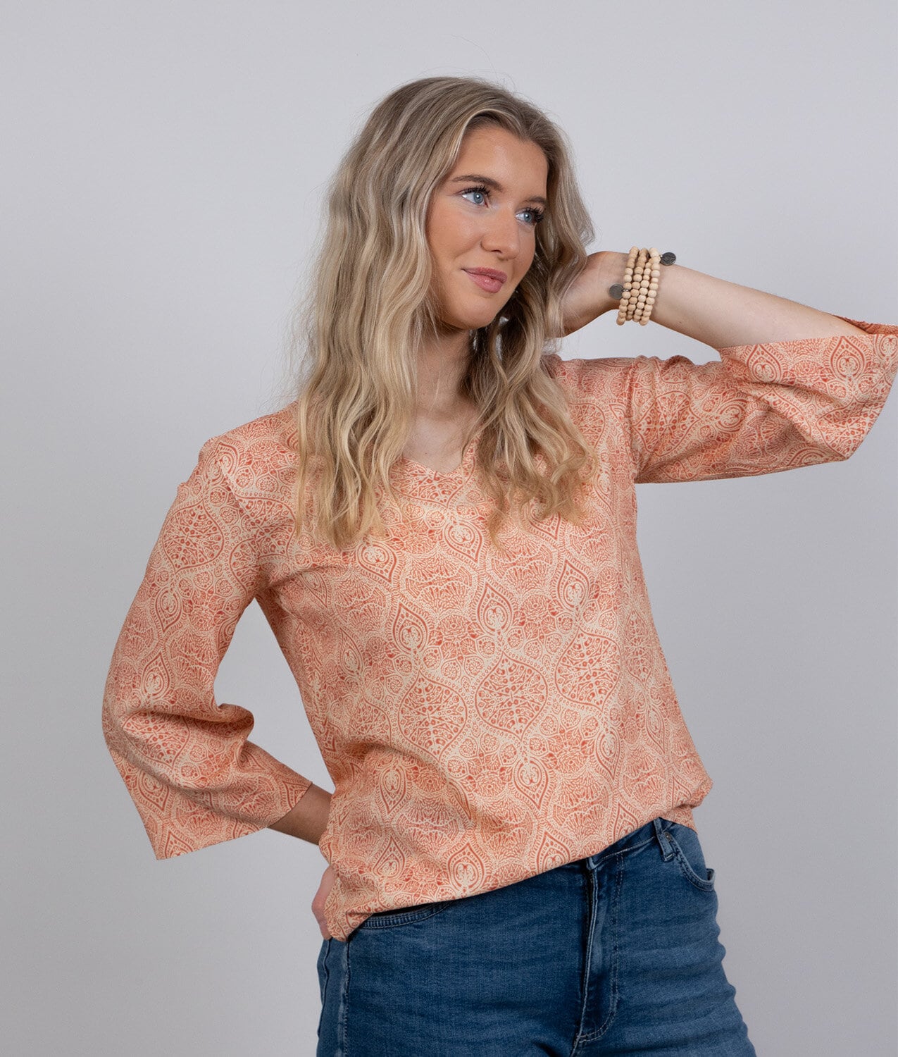 Aileen blouse - alhambra soft apricot