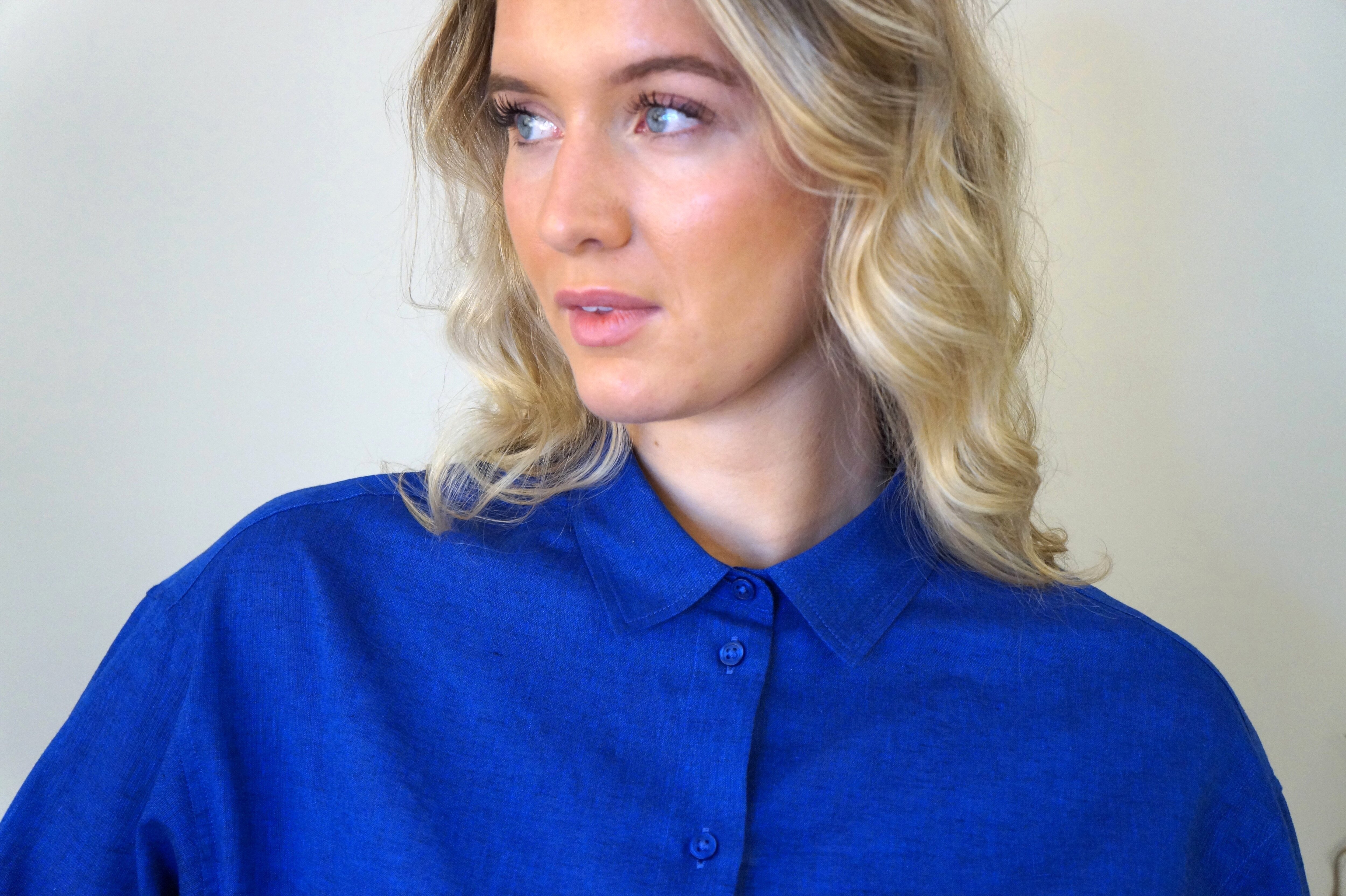 Carol shirt - dark blue