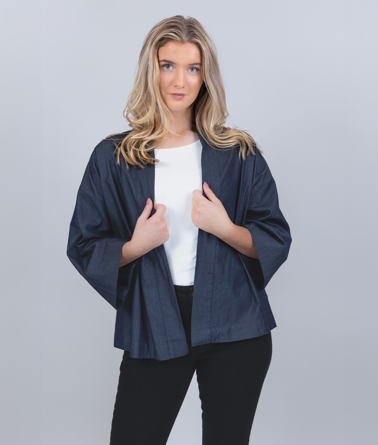 Larissa kimono - denim blue