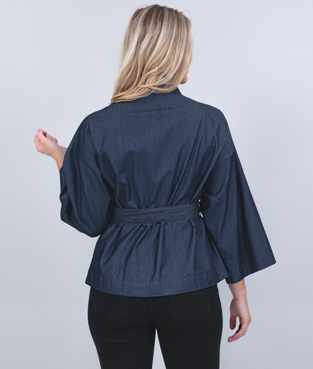 Larissa kimono - denim blue