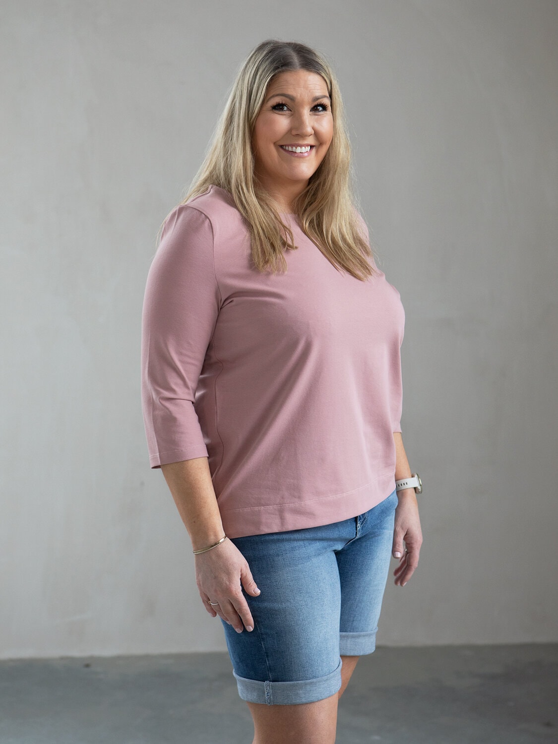 Matilde top - pale mauve