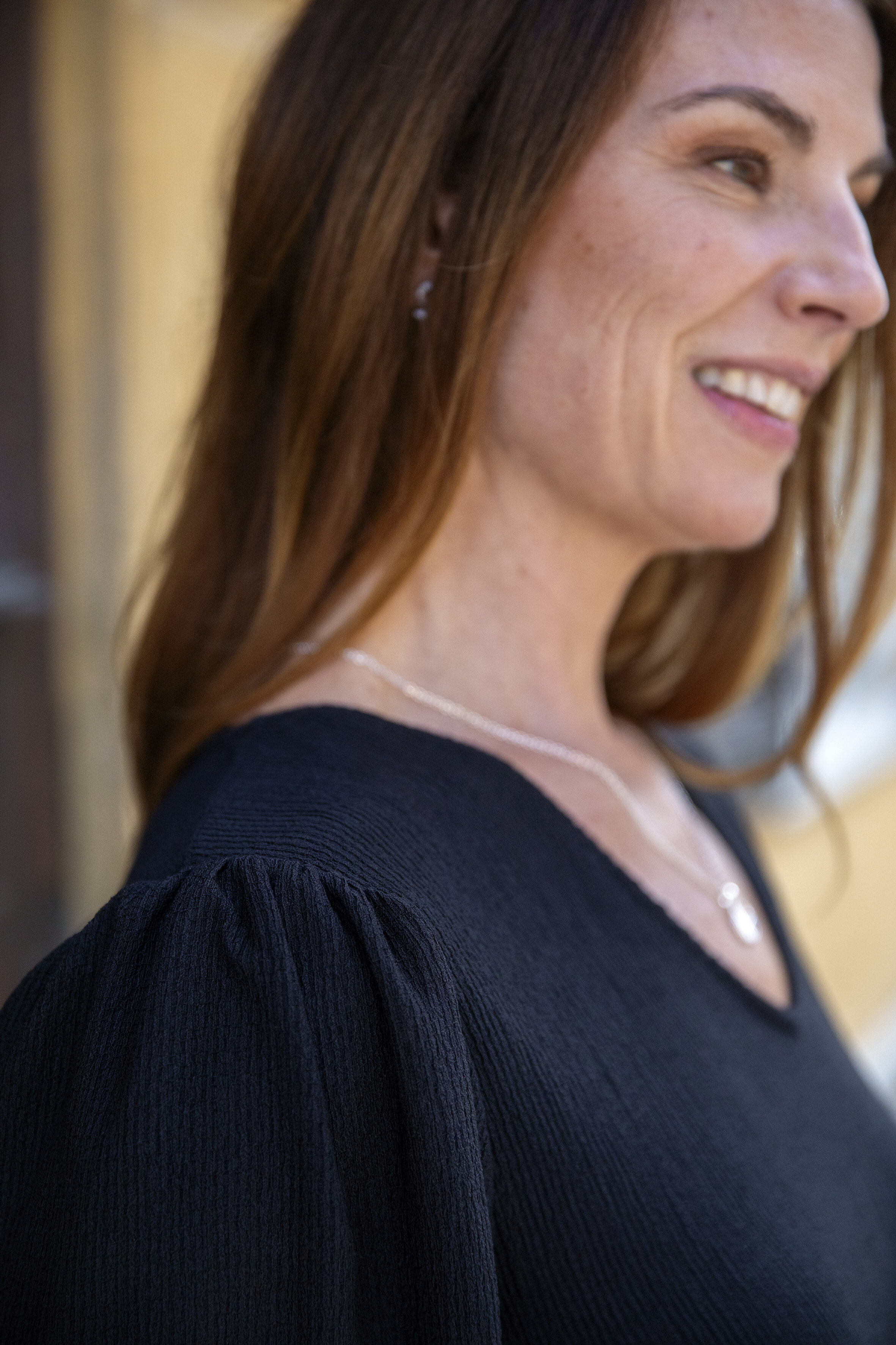 Hannah blouse - black