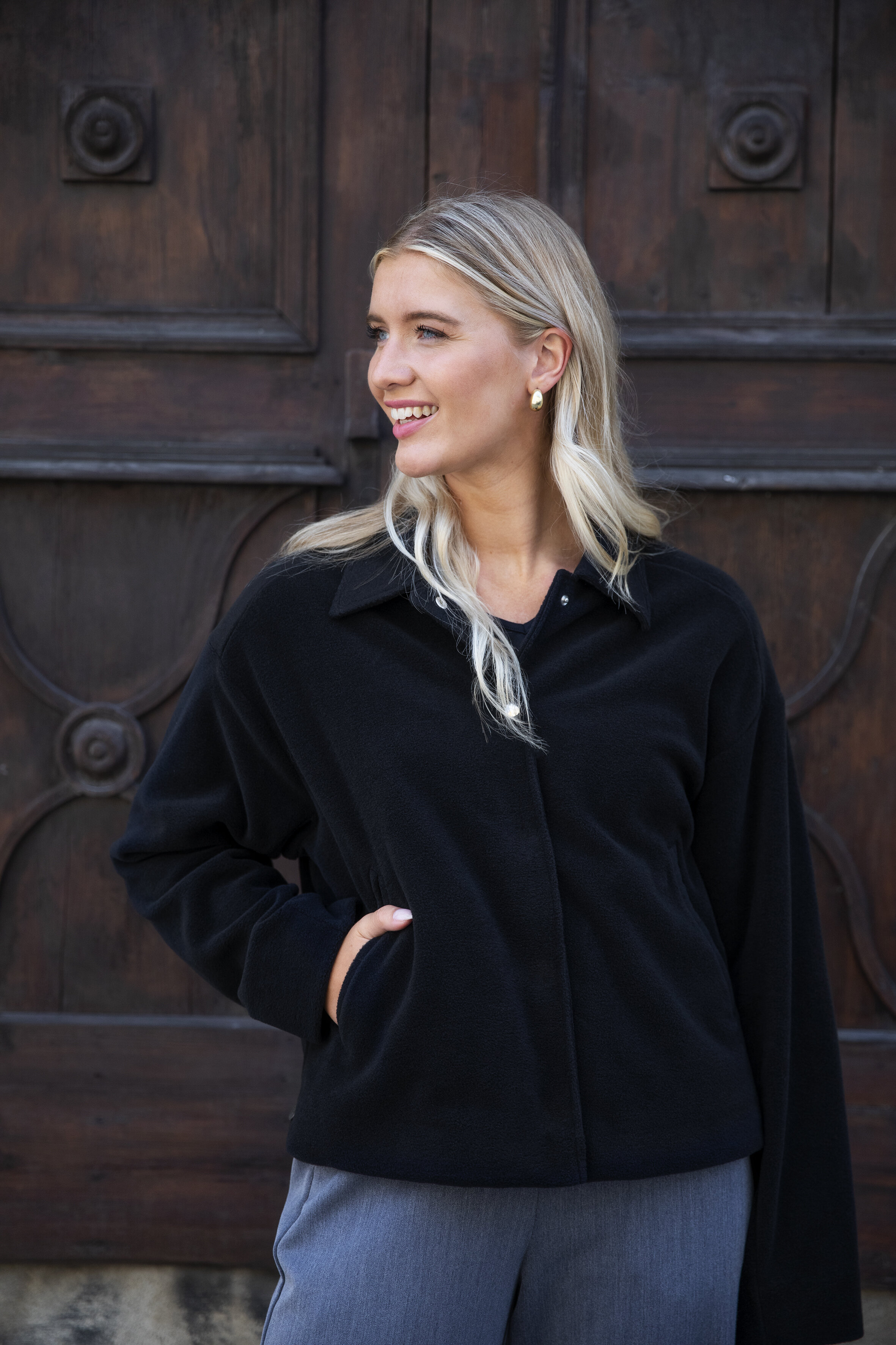 Isabella jacket - deep black