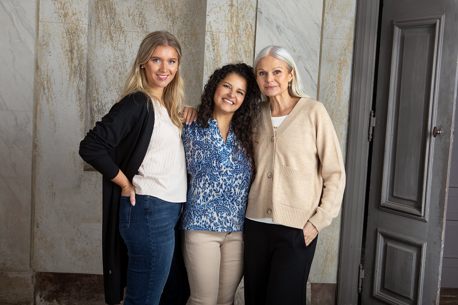 Felicia cardie - light beige melange