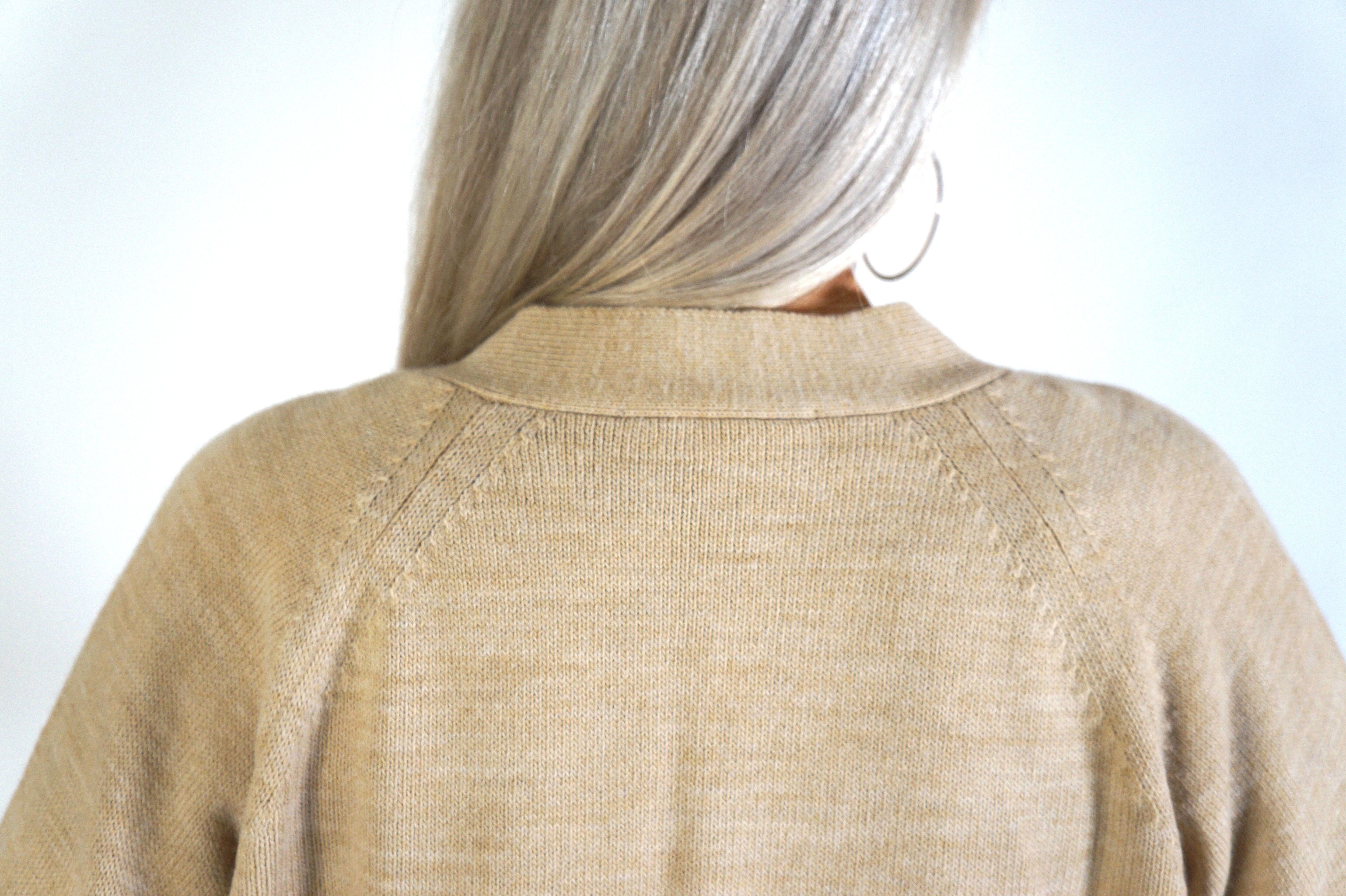 Felicia cardie - light beige melange