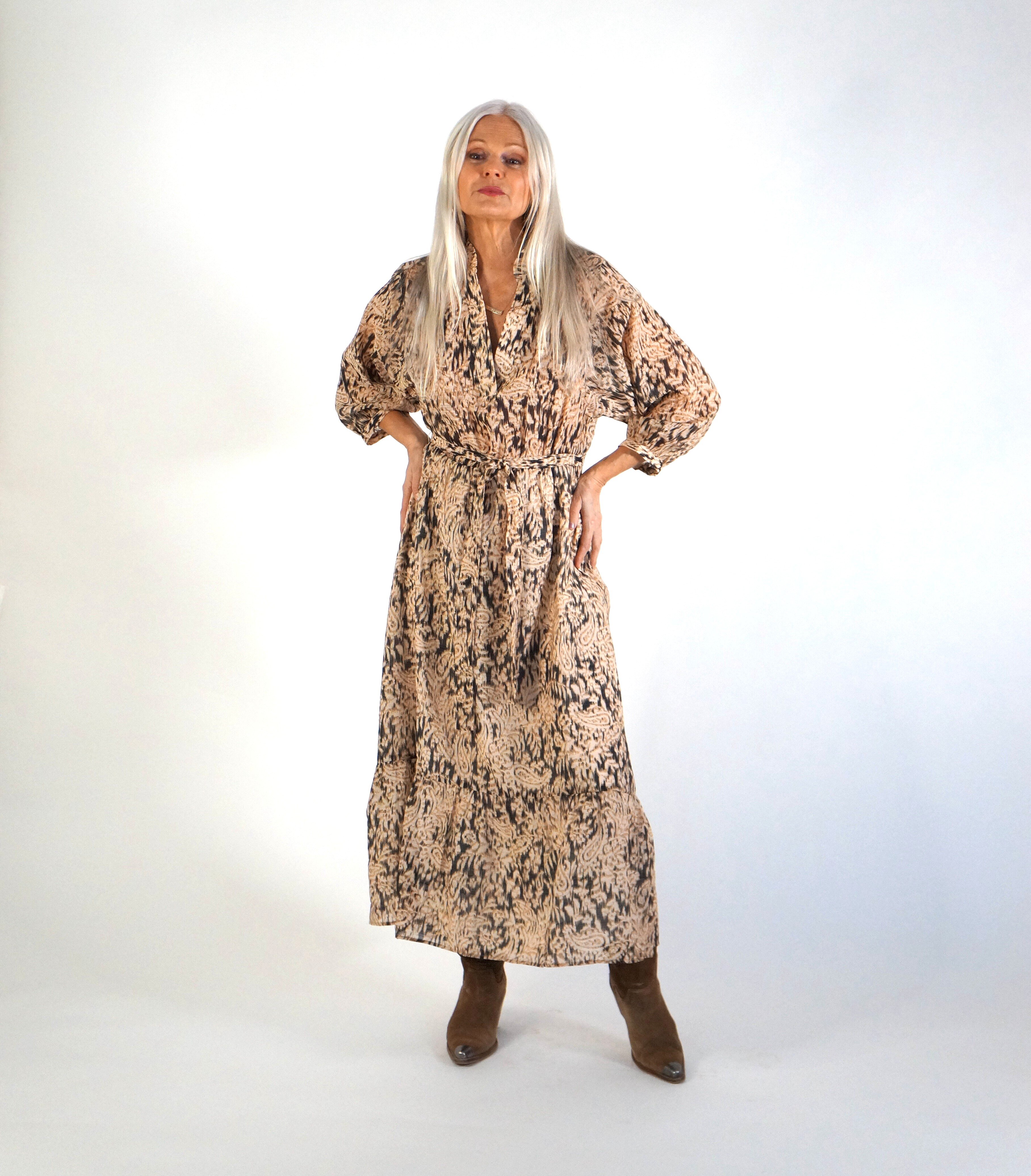 Elvira dress - girona black
