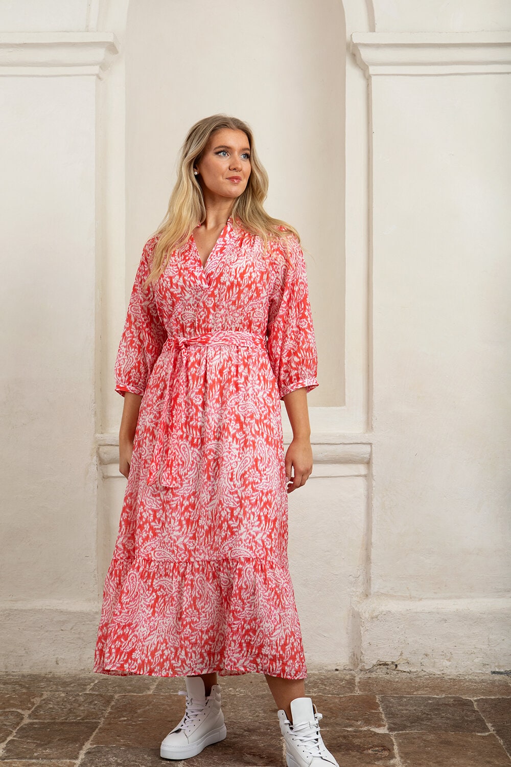 Elvira dress - girona pink