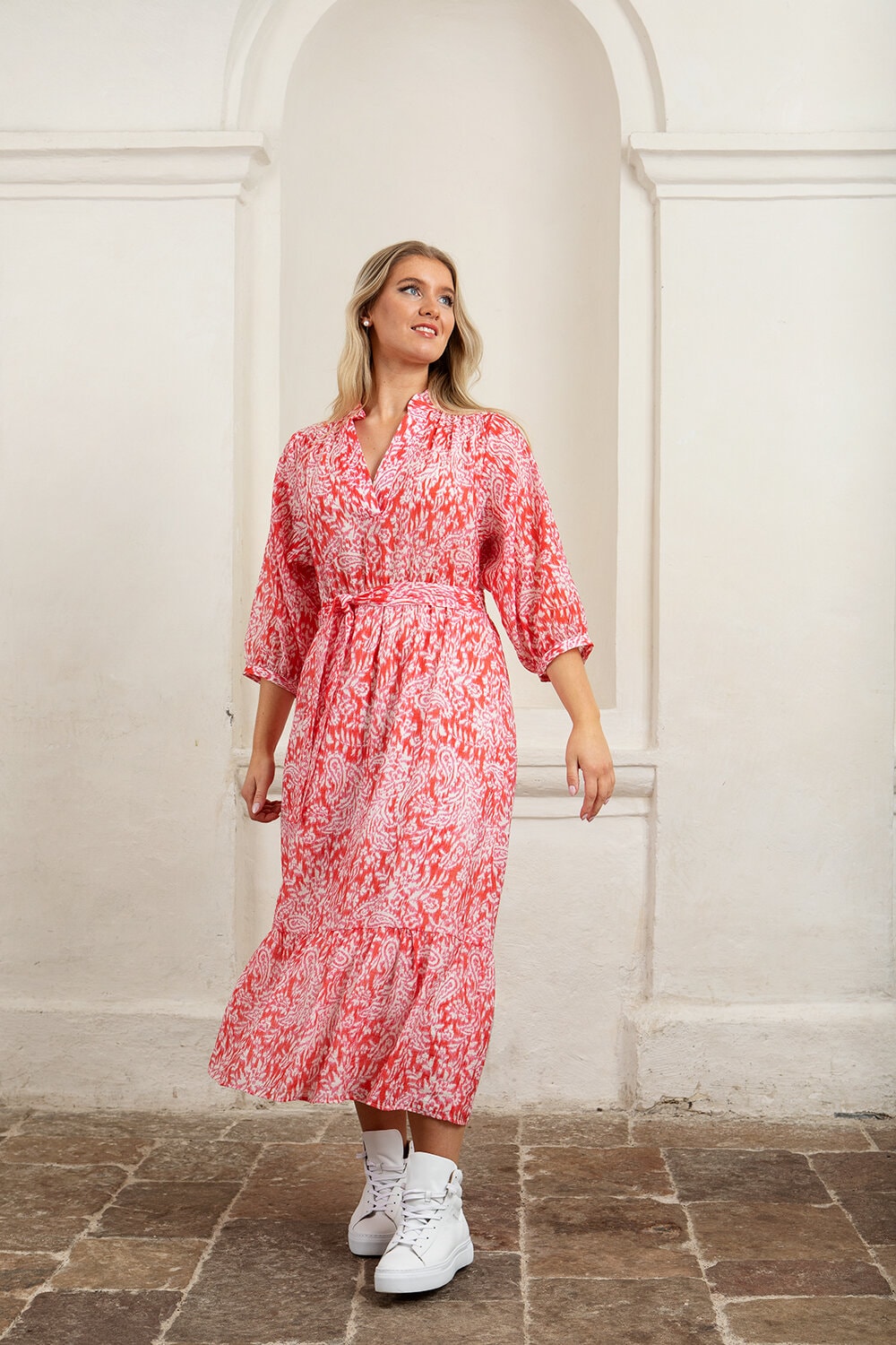 Elvira dress - girona pink