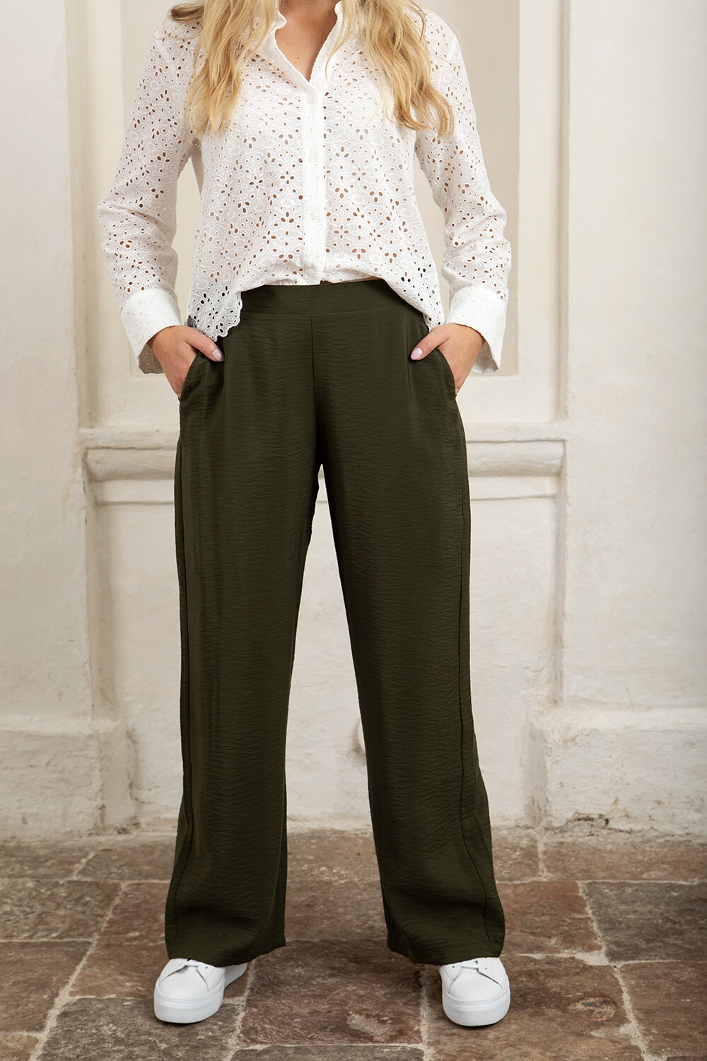 Martina pants - green dust