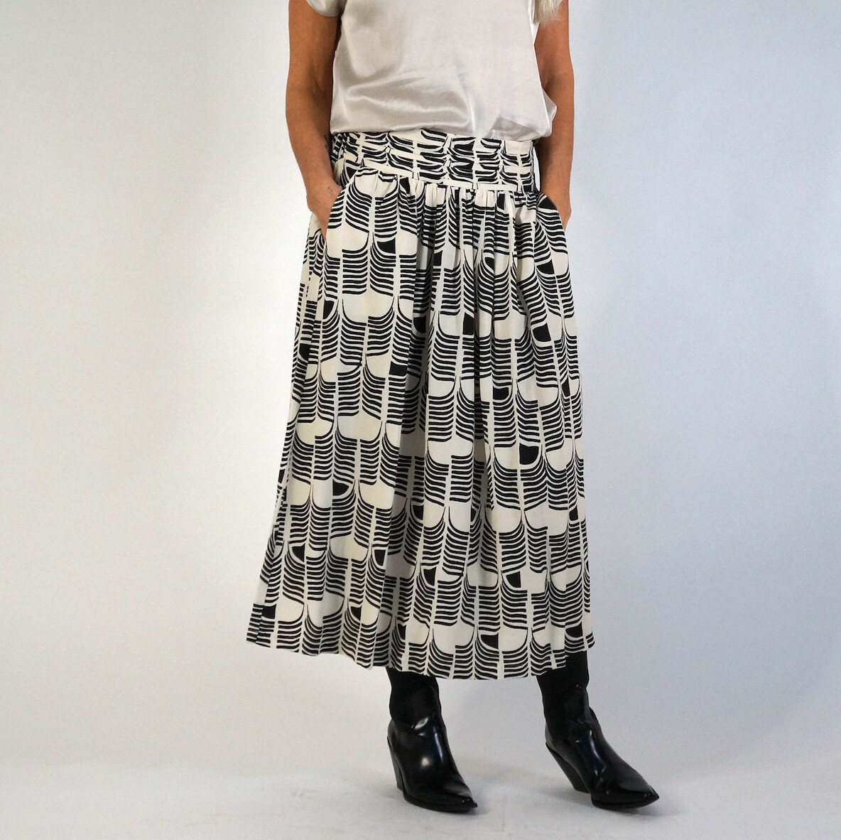 Donna skirt - alassio cream white